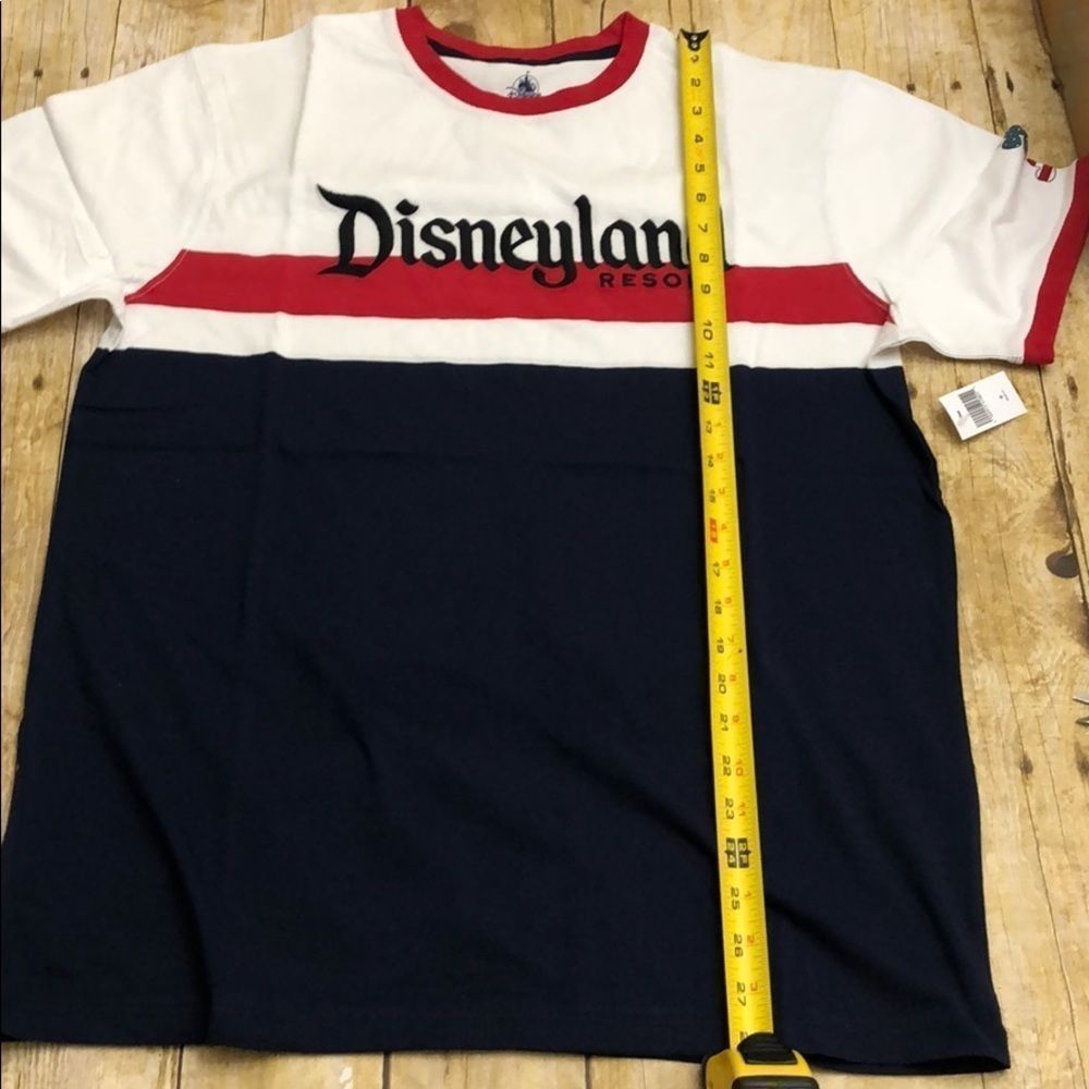 NWT Disney Parks Disneyland Americana Ringer Tee M - Picture 8 of 10